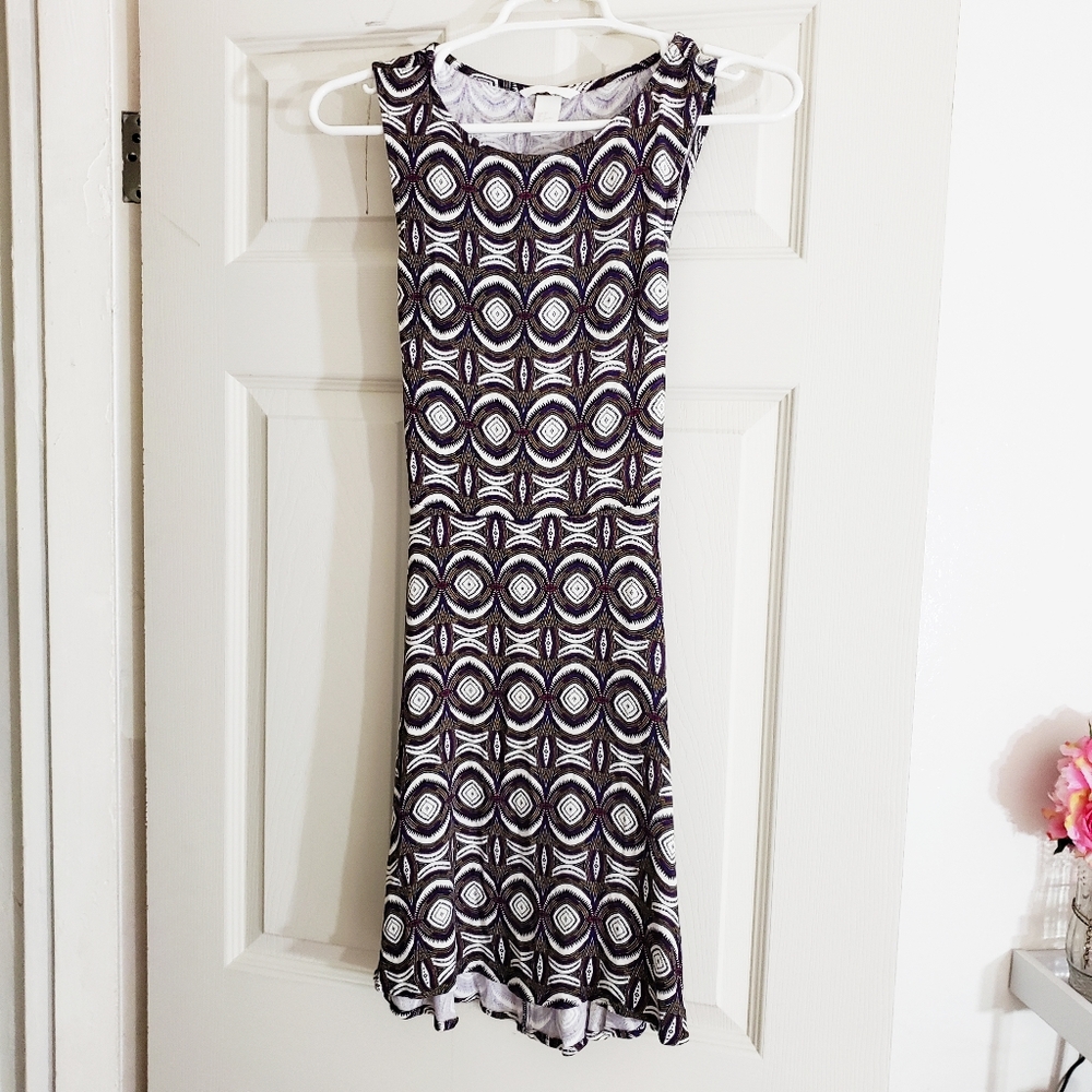 H&M Geometric Print Dress